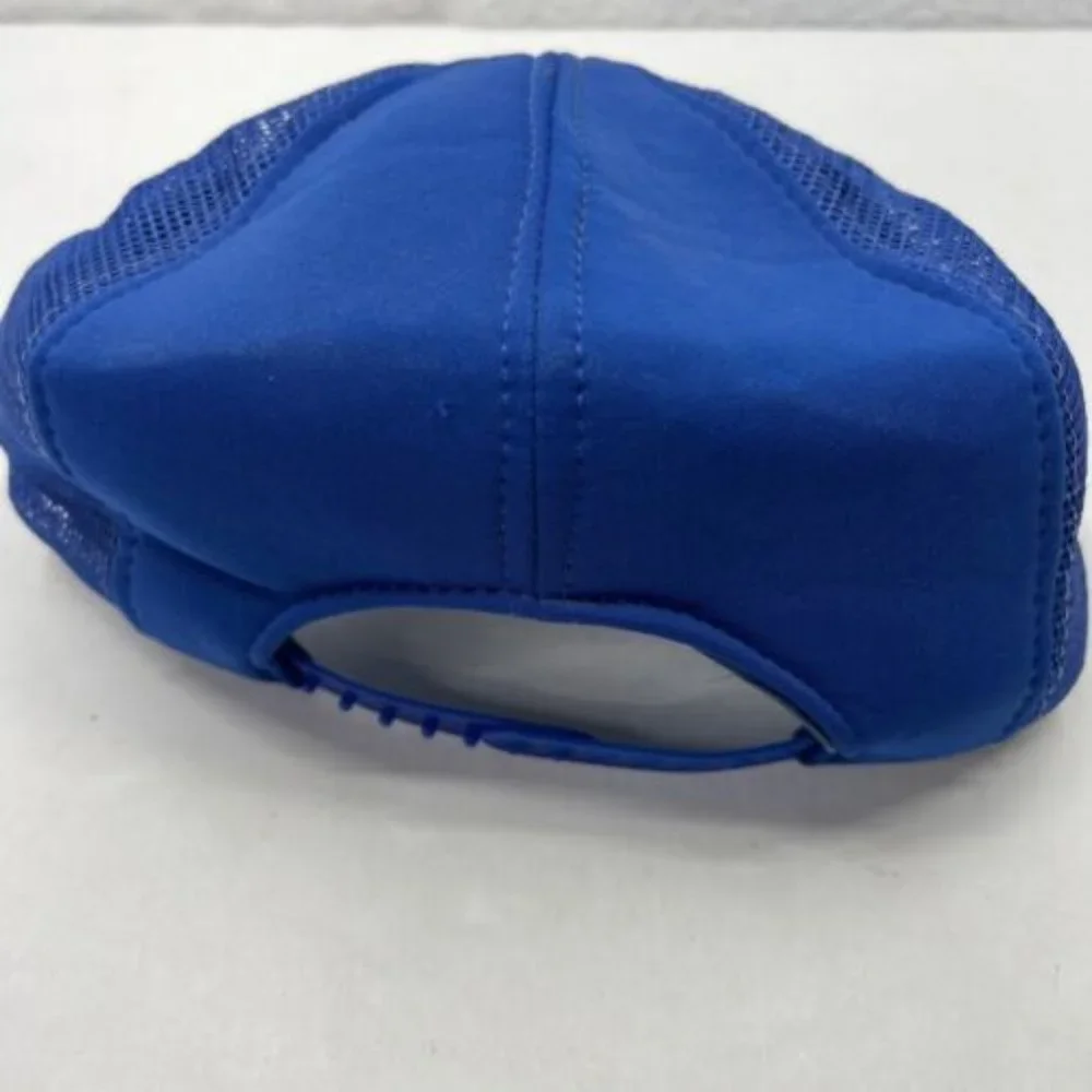 Vintage Kansas‎ City Royals Hat Mesh Cap Championship 1985 Blue White USA